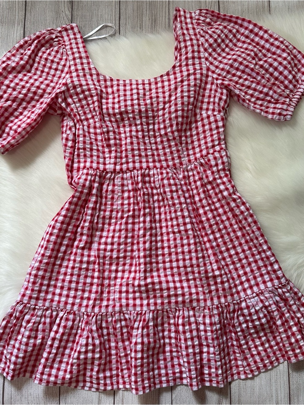 NWT Loft Checkered Dress